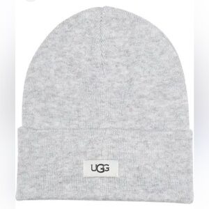 Ugg knit cuff beanie gray hat